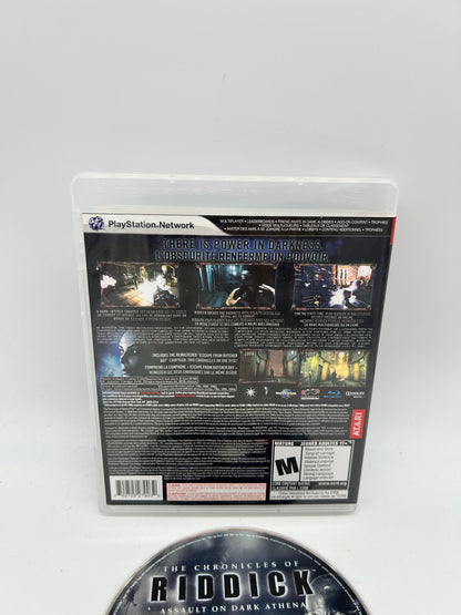 SONY PLAYSTATiON 3 [PS3] | THE CHRONiCLES OF RiDDiCK ASSAULT ON DARK ATHENA