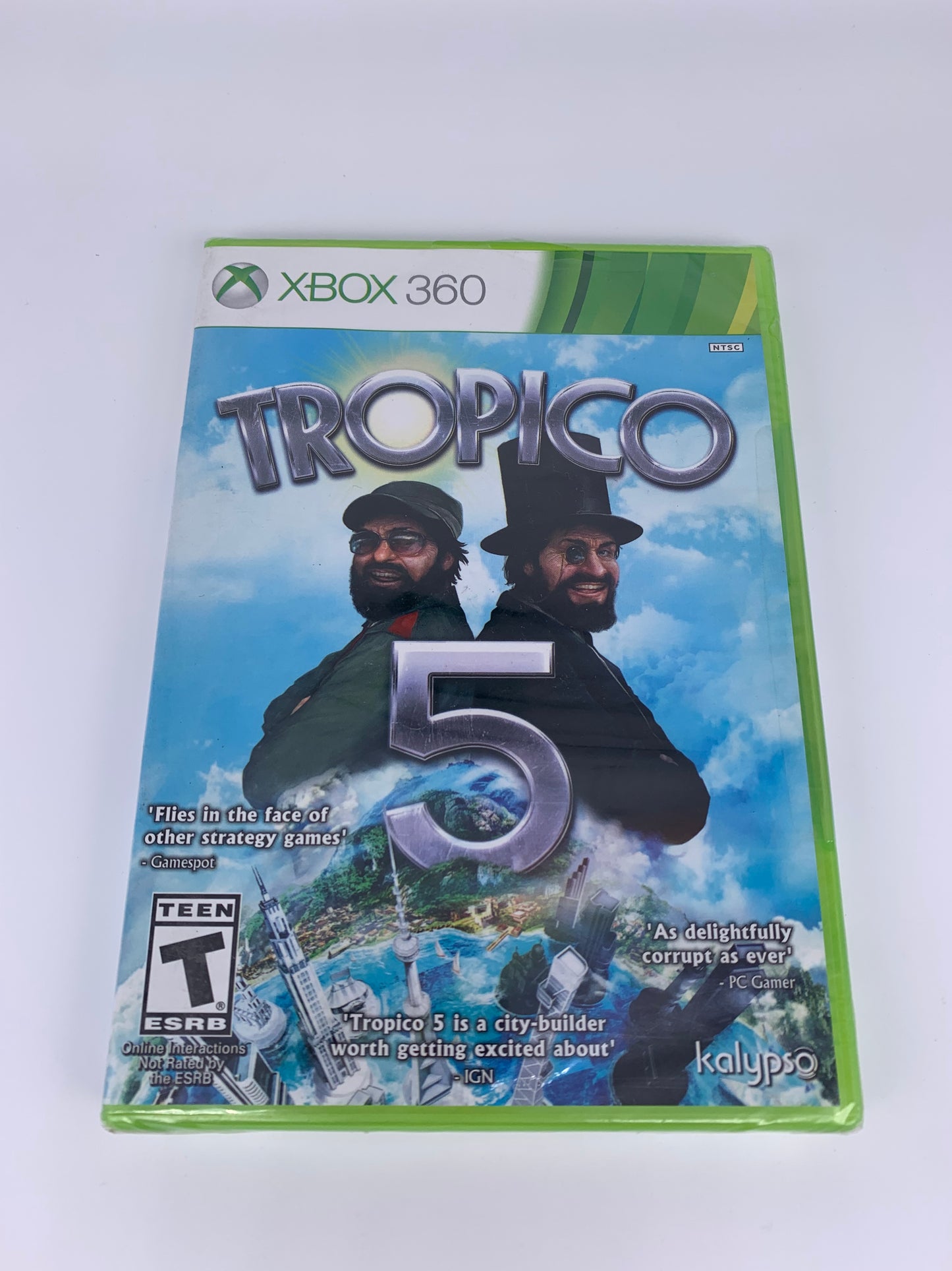 PiXEL-RETRO.COM : MICROSOFT XBOX 360 COMPLETE CIB BOX MANUAL GAME NTSC TROPICO 5