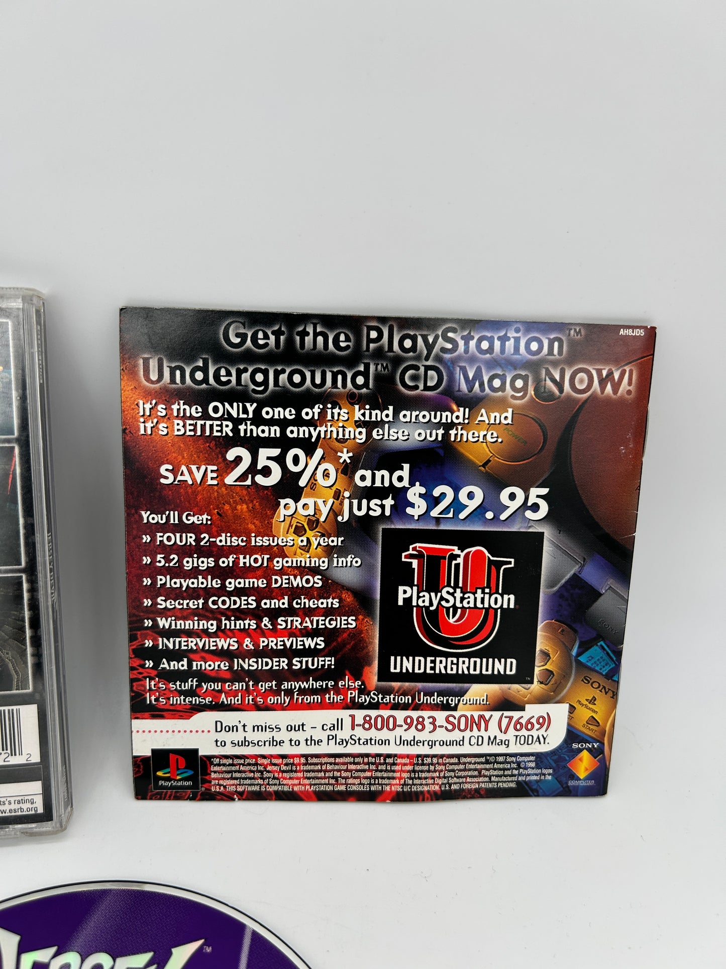 SONY PLAYSTATiON [PS1] | JERSEY DEViL