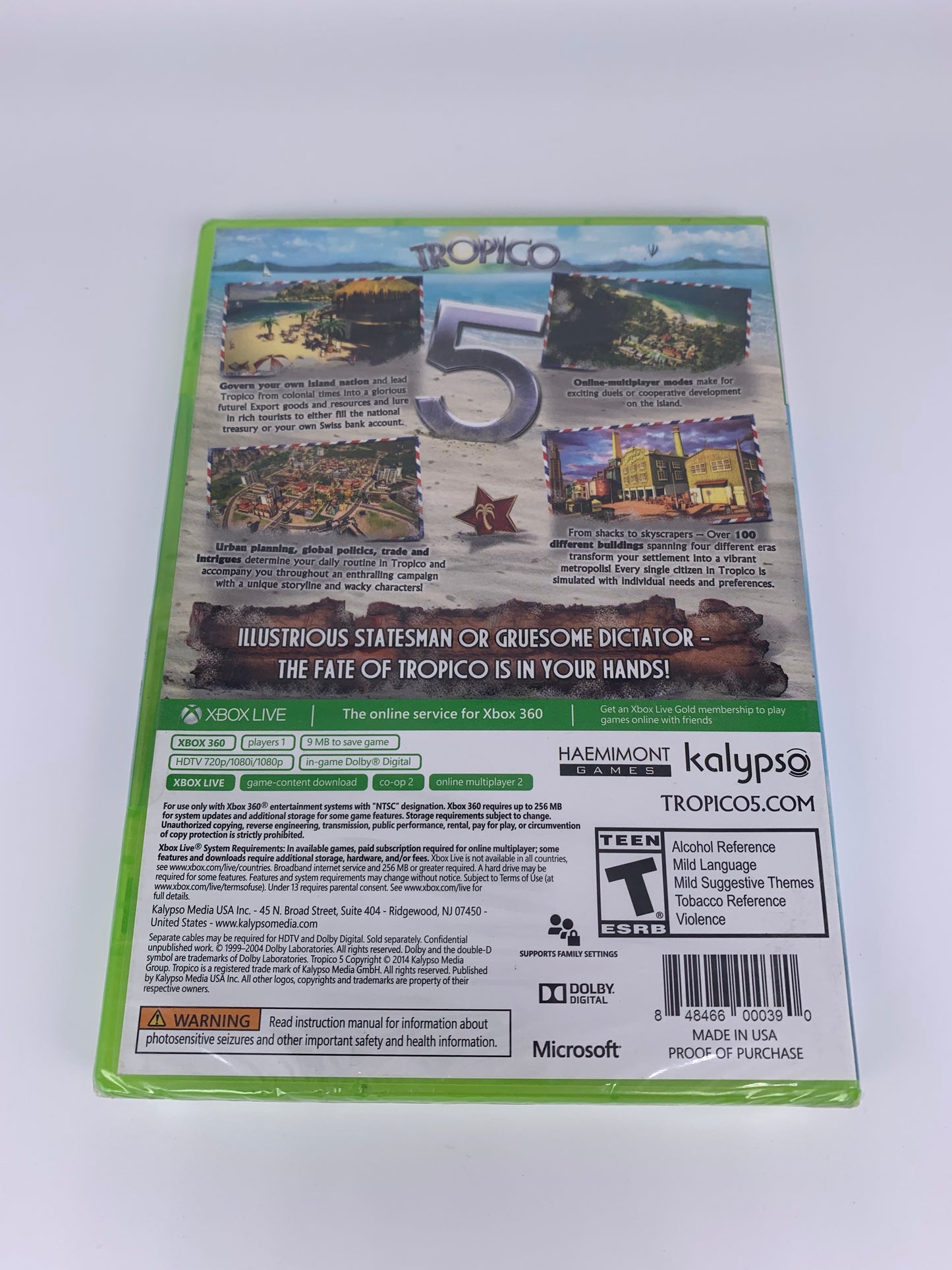 MiCROSOFT XBOX 360 | TROPiCO 5