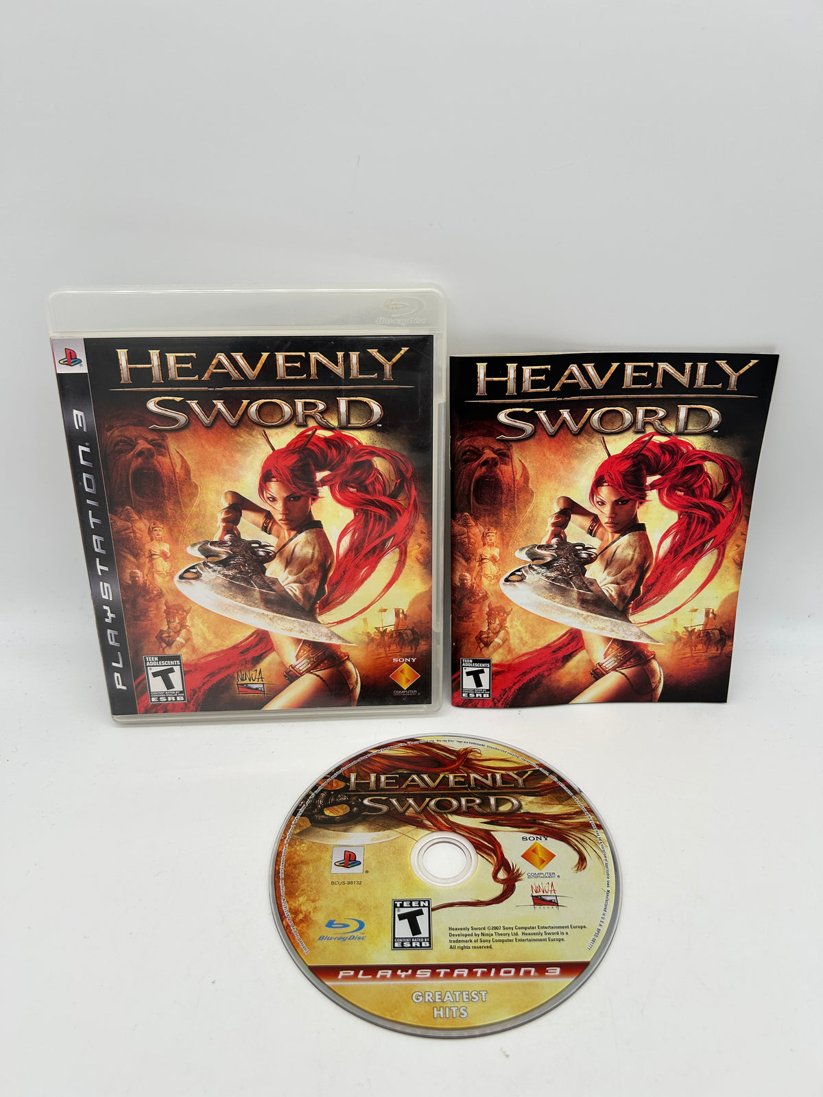 PiXEL-RETRO.COM : SONY PLAYSTATION 3 (PS3) COMPLET CIB BOX MANUAL GAME NTSC HEAVY SWORD