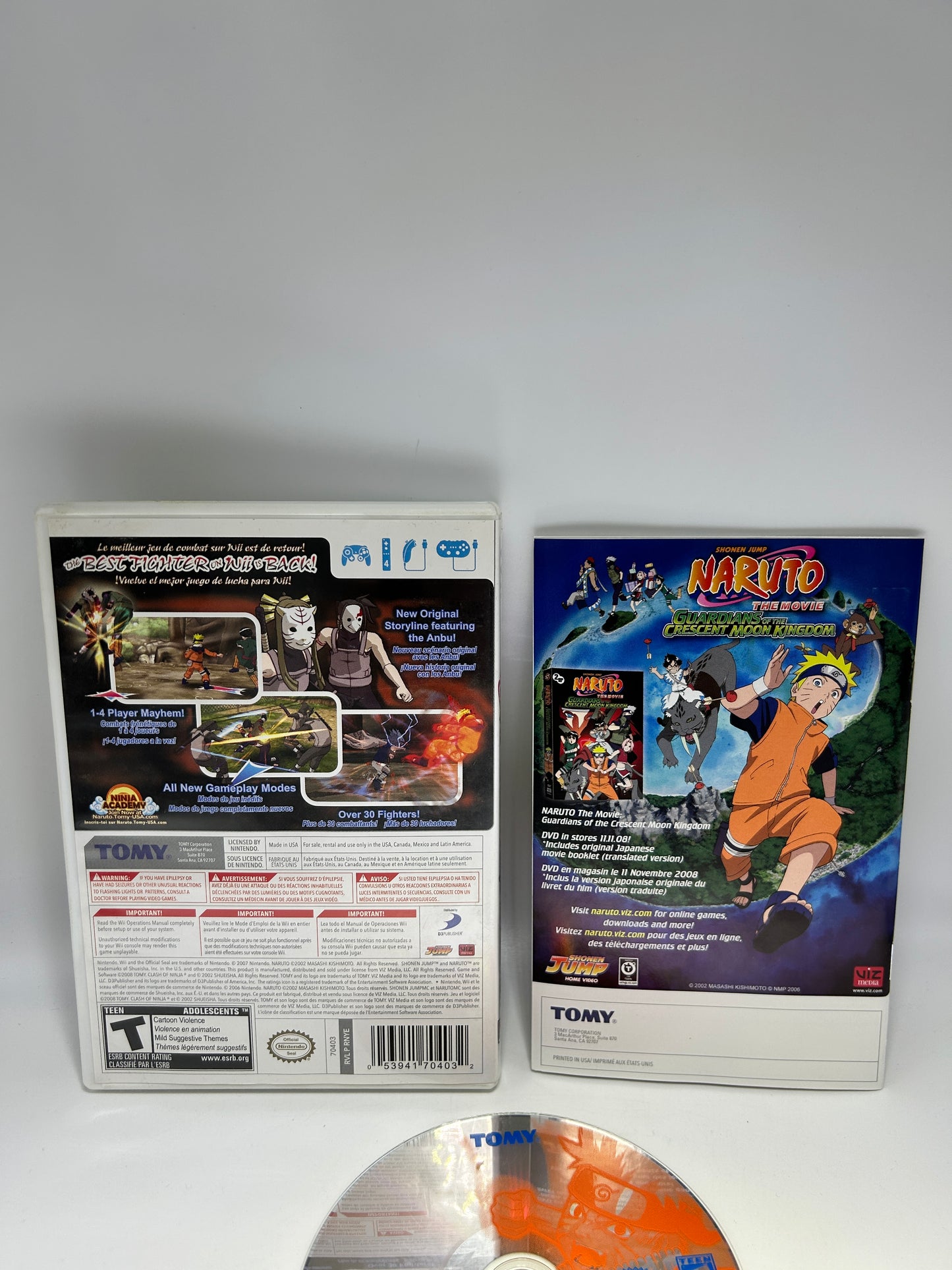 NiNTENDO Wii | NARUTO CLASH OF NINJA REVOLUTION 2