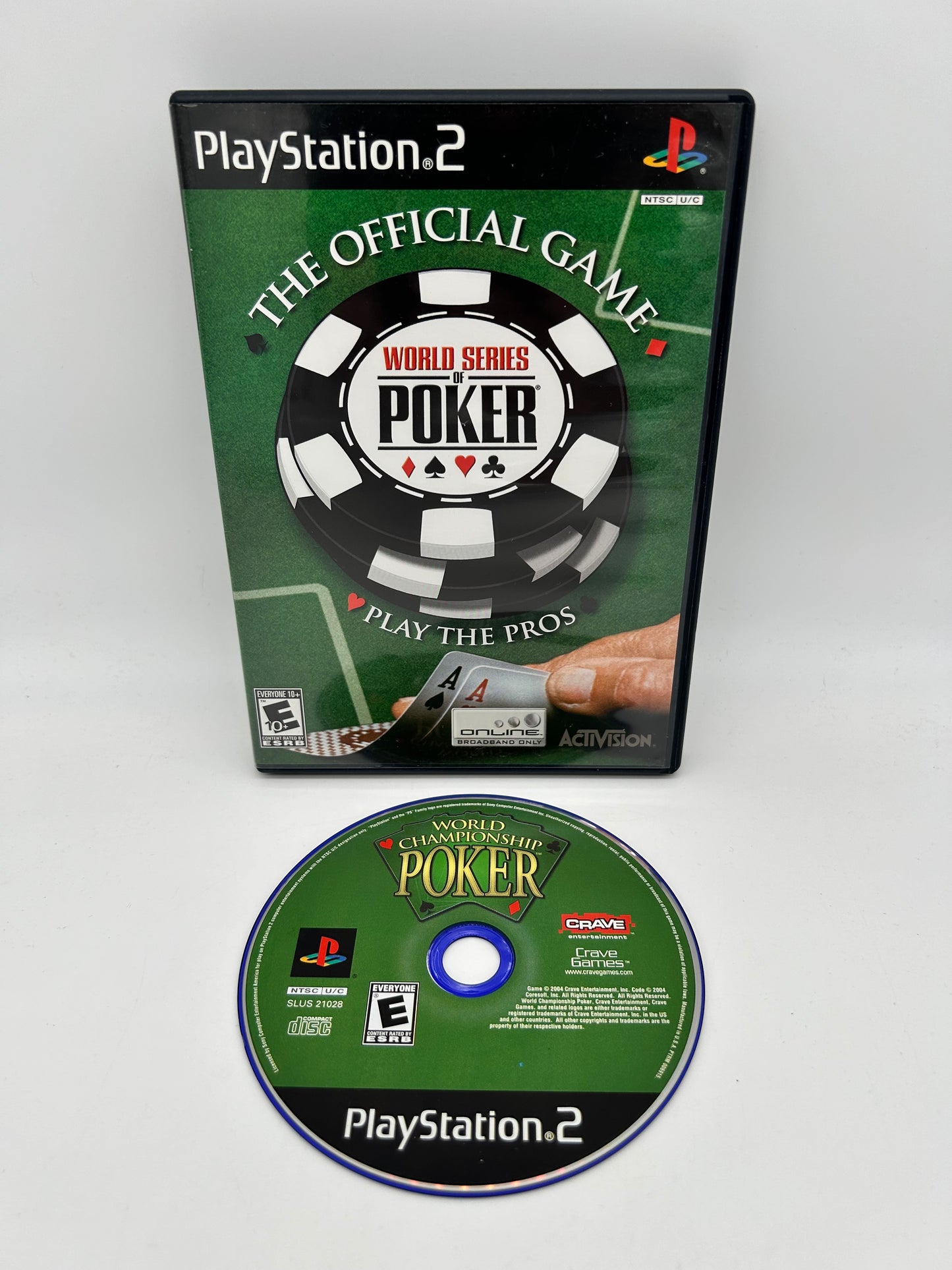 PiXEL-RETRO.COM : SONY PLAYSTATION 2 (PS2) COMPLET CIB BOX MANUAL GAME NTSC WORLD SERIES POKER PLAY THE PROS