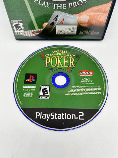 SONY PLAYSTATiON 2 [PS2] | WORLD SERiES POKER PLAY THE PROS