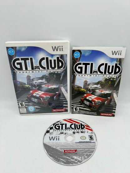 PiXEL-RETRO.COM : NINTENDO WII COMPLET CIB BOX MANUAL GAME NTSC GTI CLUB SUPERMINI FESTA