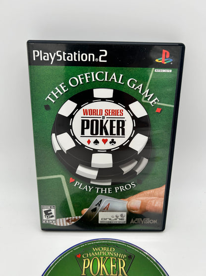 SONY PLAYSTATiON 2 [PS2] | WORLD SERIES POKER PLAY THE PROS