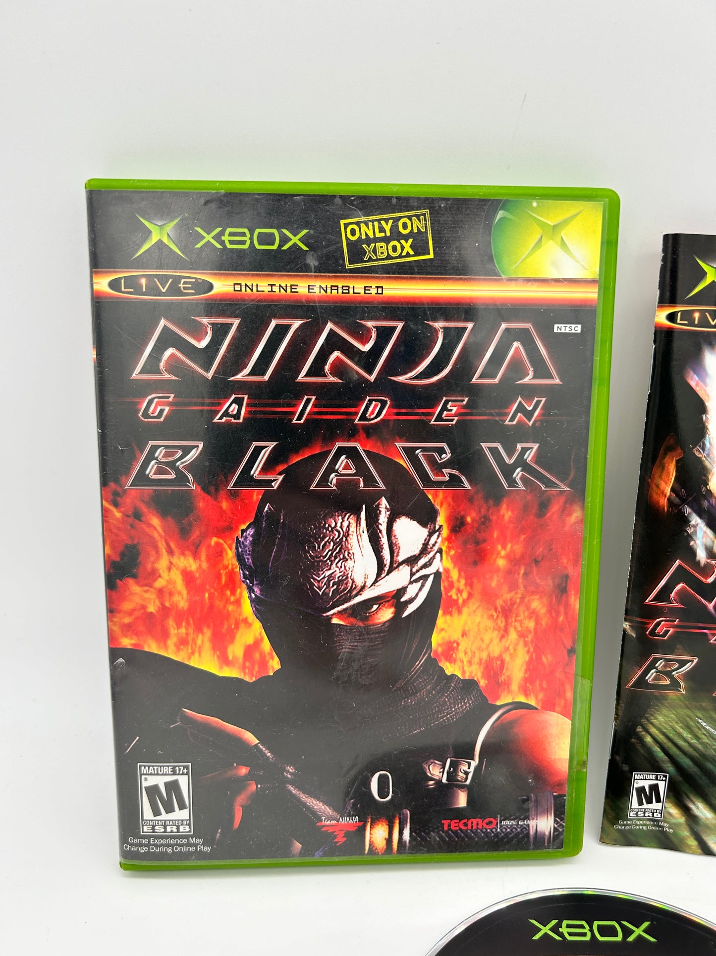 MiCROSOFT XBOX ORiGiNAL | NiNJA GAiDEN BLACK