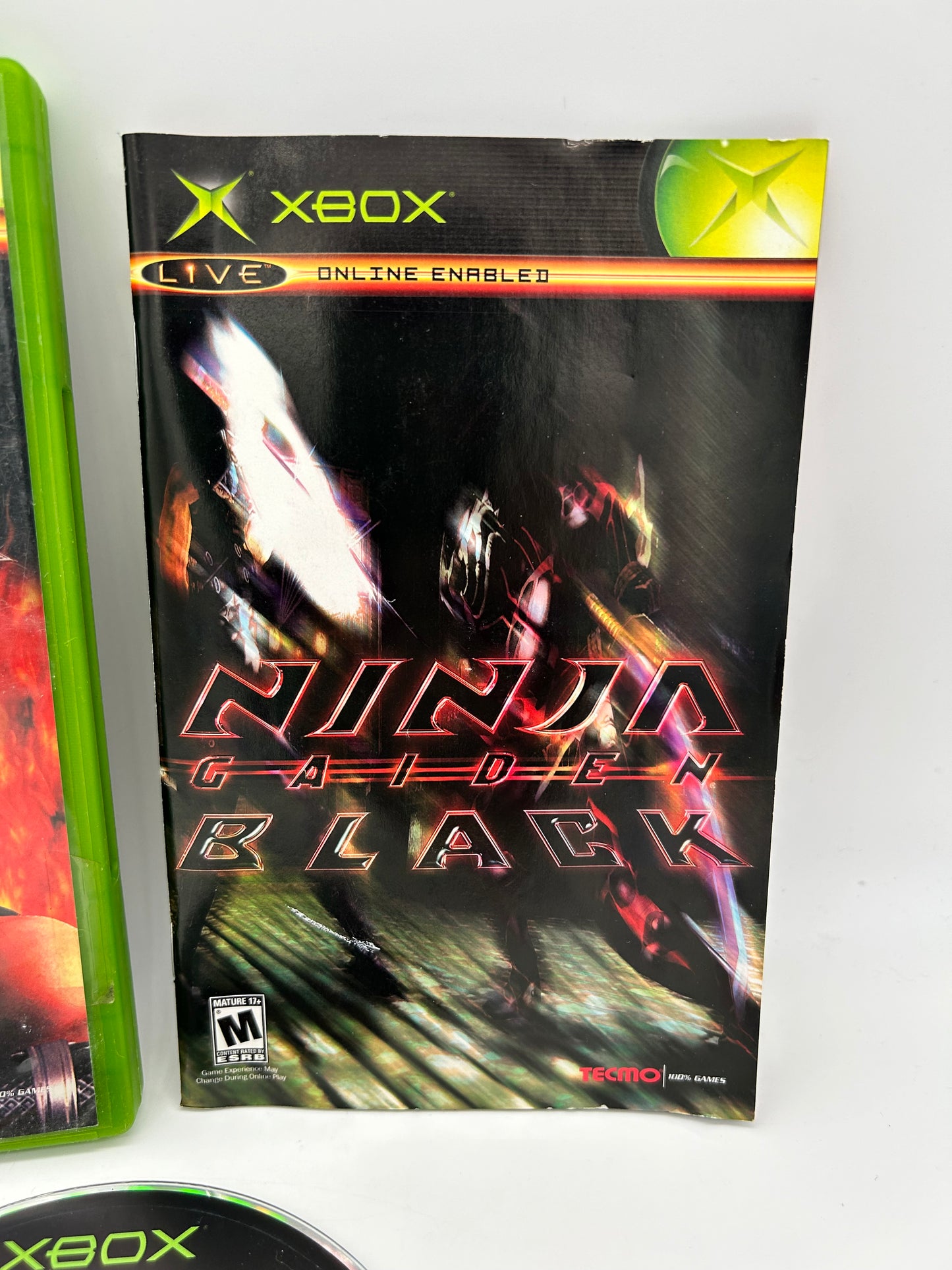 MiCROSOFT XBOX ORiGiNAL | NiNJA GAiDEN BLACK