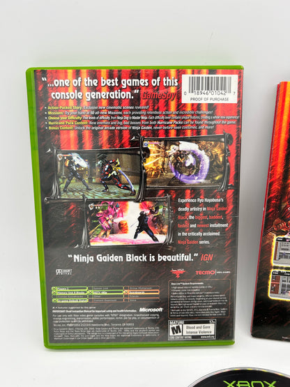 MiCROSOFT XBOX ORiGiNAL | NiNJA GAiDEN BLACK