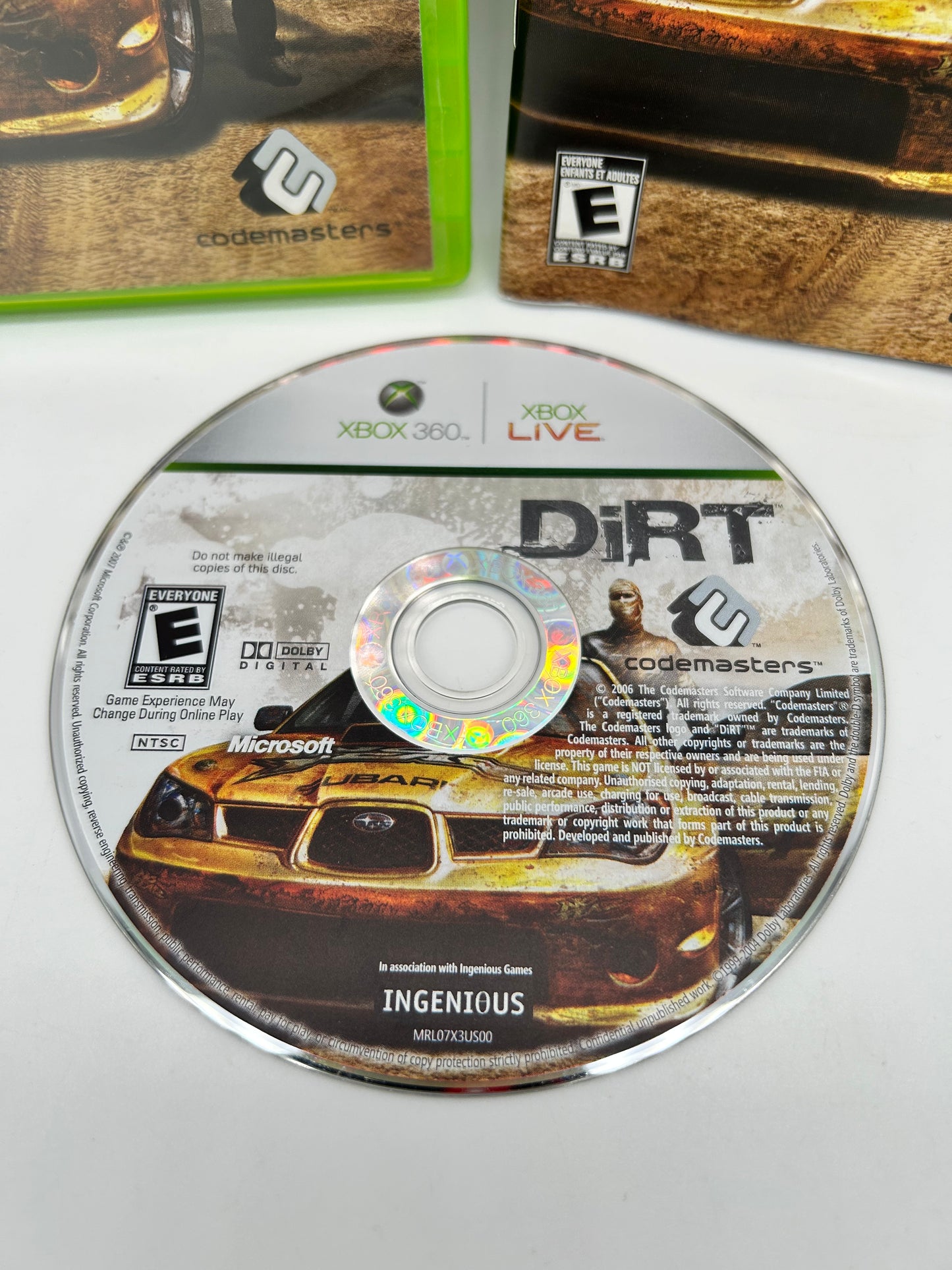 MiCROSOFT XBOX 360 | DiRT