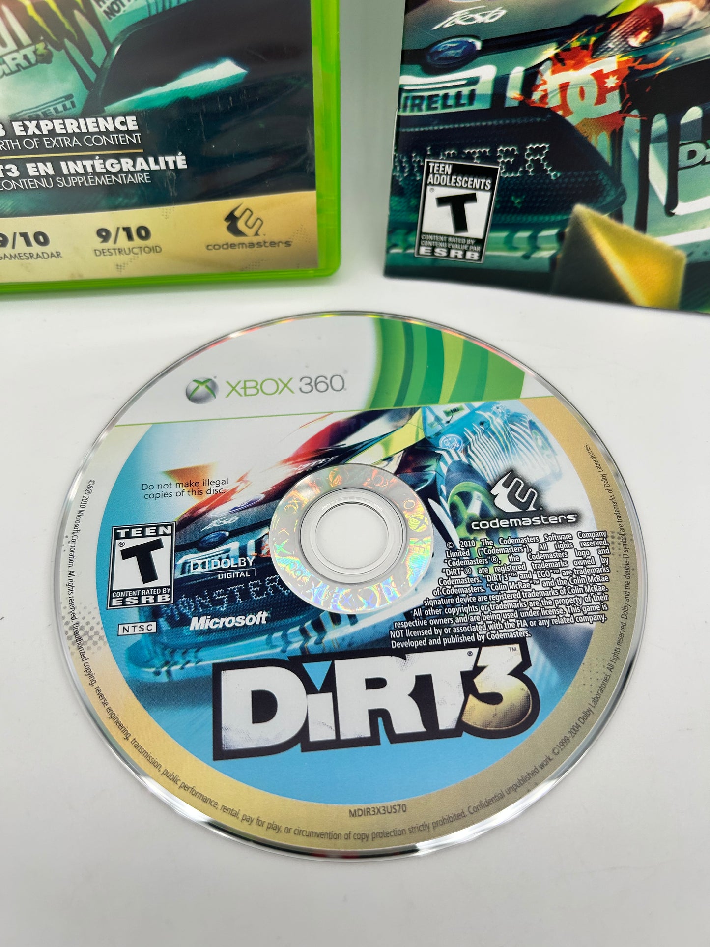 MiCROSOFT XBOX 360 | DiRT 3 | COMPLETE EDiTiON