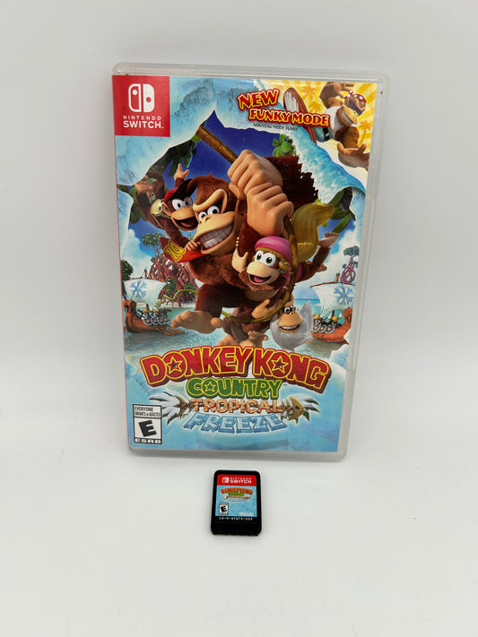 PiXEL-RETRO.COM : NINTENDO SWITCH COMPLETE IN BOX COMPLETE MANUAL GAME NTSC DONKEY KONG COUNTRY TROPICAL FREEZE