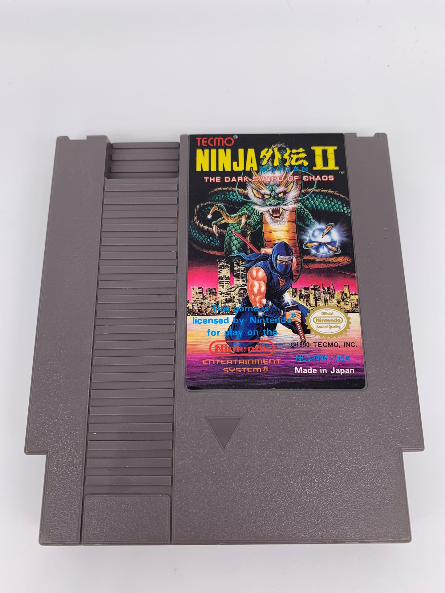 PiXEL-RETRO.COM : NINTENDO ENTERTAiNMENT SYSTEM (NES) GAME NTSC NINJA GAIDEN II THE DARK SWORD OF CHAOS