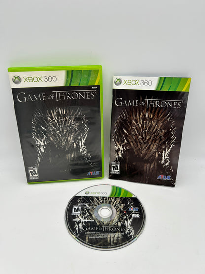 PiXEL-RETRO.COM : MICROSOFT XBOX 360 COMPLETE CIB BOX MANUAL GAME NTSC GAME OF THRONES