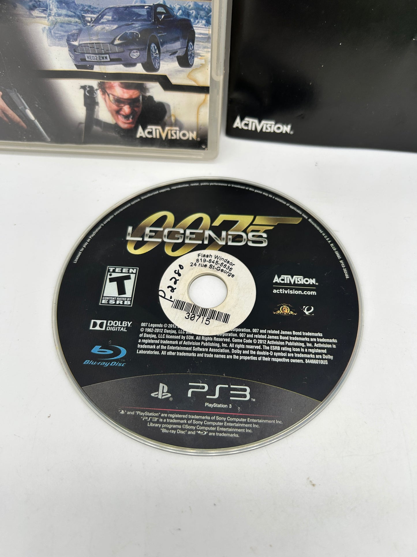 SONY PLAYSTATiON 3 [PS3] | 007 LEGENDS