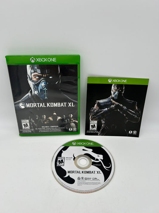 PiXEL-RETRO.COM : MICROSOFT XBOX ONE COMPLETE CIB BOX MANUAL GAME NTSC MORTAL KOMBAT XL