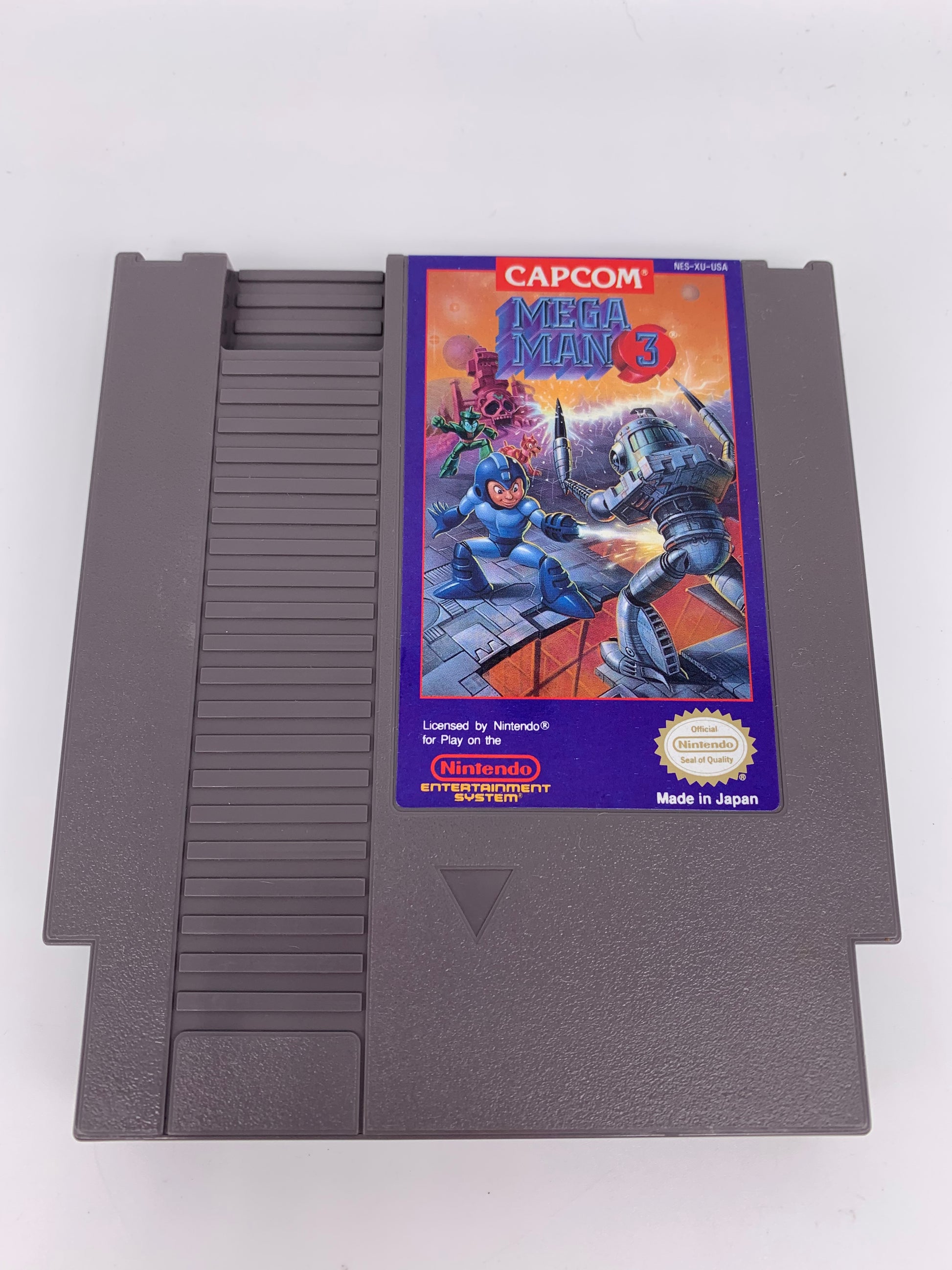 PiXEL-RETRO.COM : NINTENDO ENTERTAiNMENT SYSTEM (NES) MEGA MAN 3 GAME NTSC