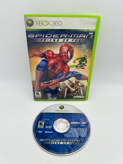 PiXEL-RETRO.COM : MICROSOFT XBOX 360 COMPLETE CIB BOX MANUAL GAME NTSC SPIDER-MAN FRIEND OR FOE