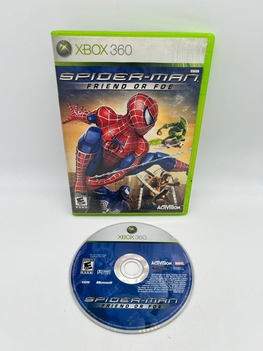 PiXEL-RETRO.COM : MICROSOFT XBOX 360 COMPLETE CIB BOX MANUAL GAME NTSC SPIDER-MAN FRIEND OR FOE