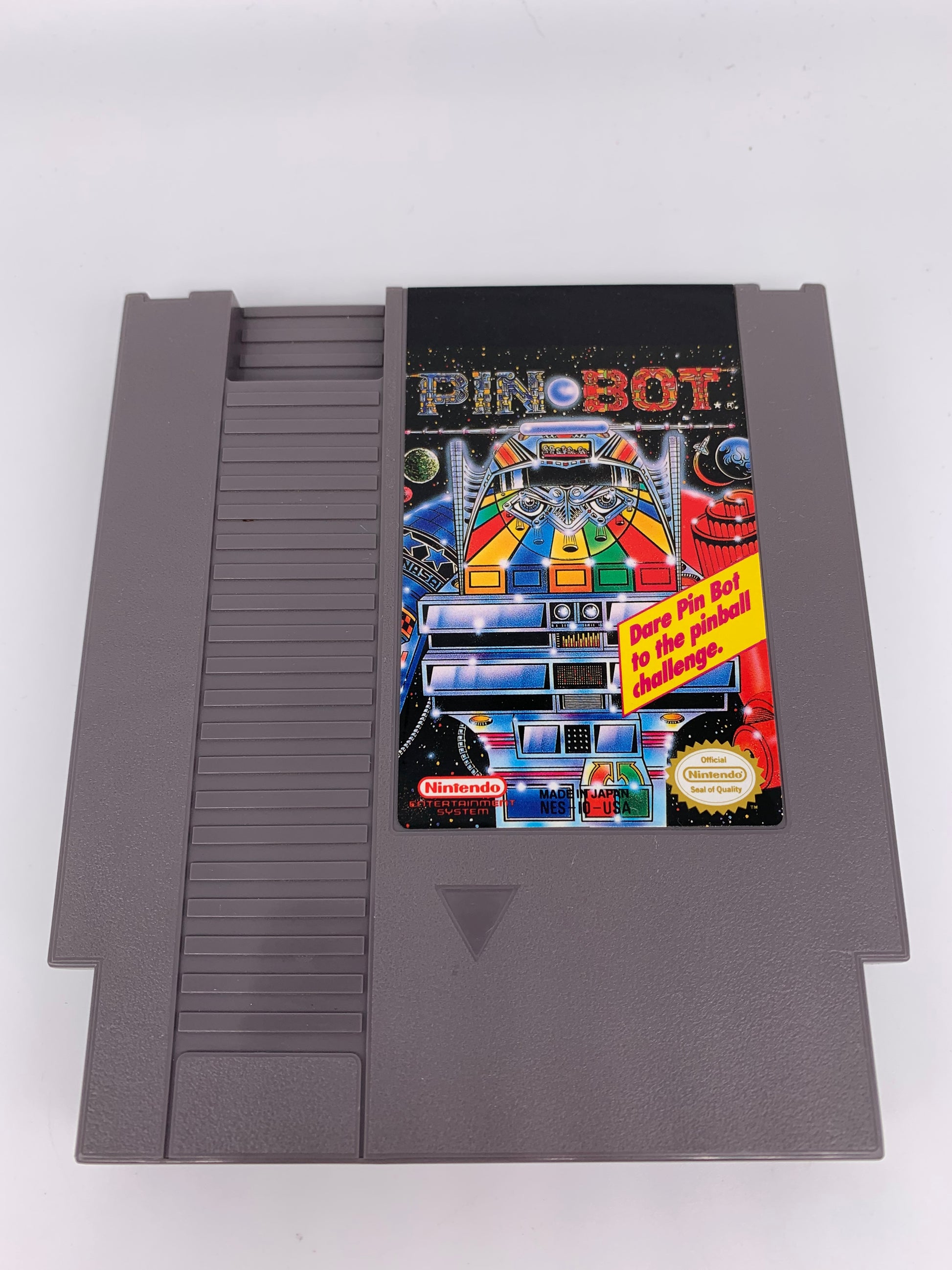 PiXEL-RETRO.COM : NINTENDO ENTERTAiNMENT SYSTEM (NES) GAME NTSC PIN BOT