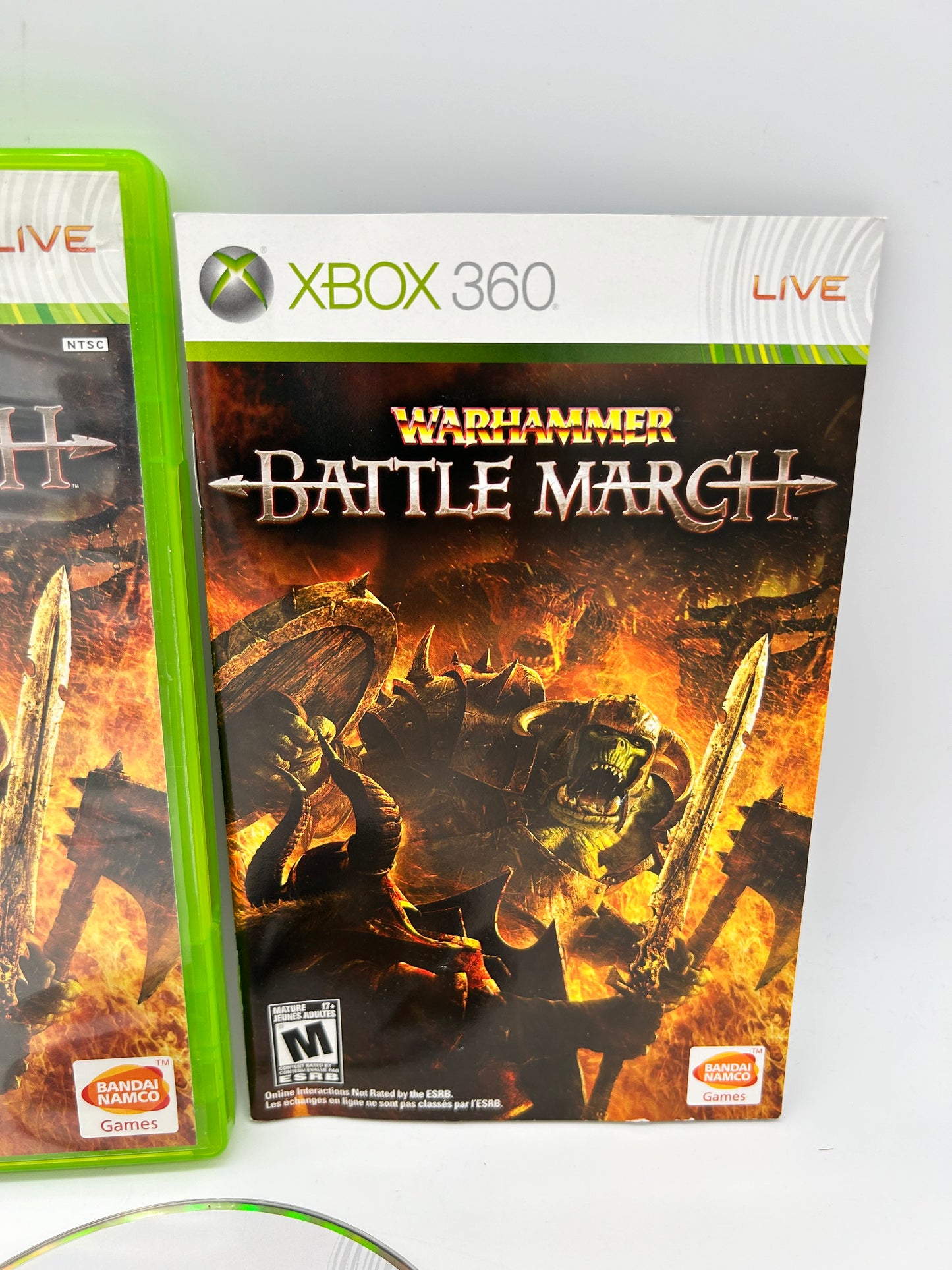 MiCROSOFT XBOX 360 | WARHAMMER BATTLE MARCH