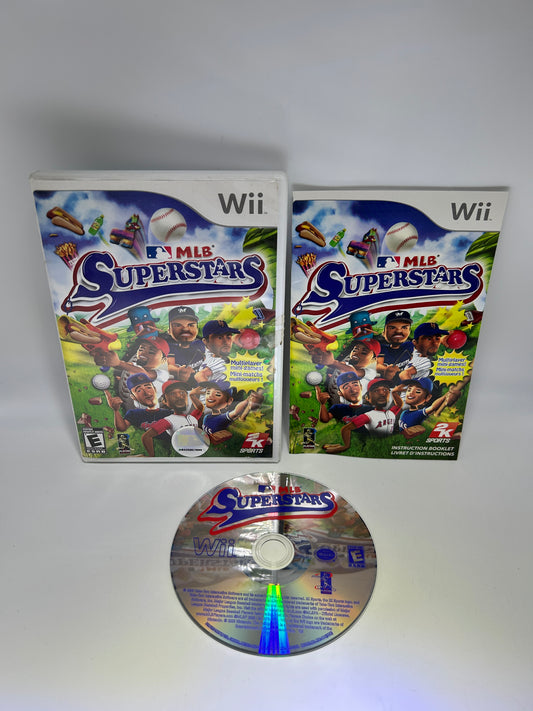PiXEL-RETRO.COM : NINTENDO WII COMPLET CIB BOX MANUAL GAME NTSC MLB SUPERSTARS