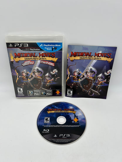PiXEL-RETRO.COM : SONY PLAYSTATION 3 (PS3) COMPLET CIB BOX MANUAL GAME NTSC MEDIEVAL MOVES DEADMUND'S QUEST