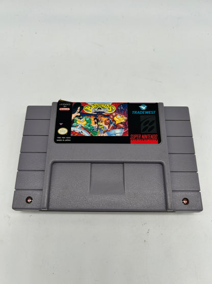 PiXEL-RETRO.COM : SUPER NINTENDO NES (SNES) GAME NTSC BATTLETOADS IN BATTLEMANIACS