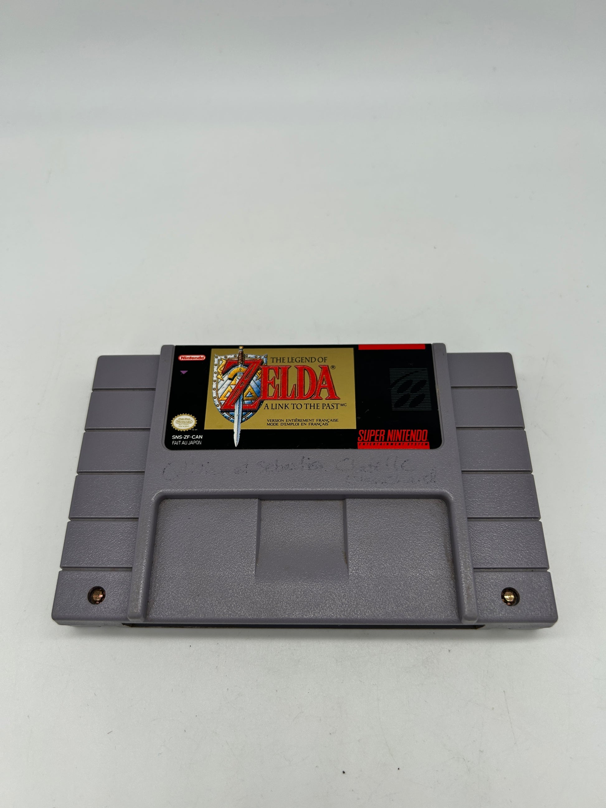 PiXEL-RETRO.COM : SUPER NINTENDO NES (SNES) GAME NTSC THE LEGEND OF ZELDA A LINK TO THE PAST FRENCH VERSION FRANÇAISE