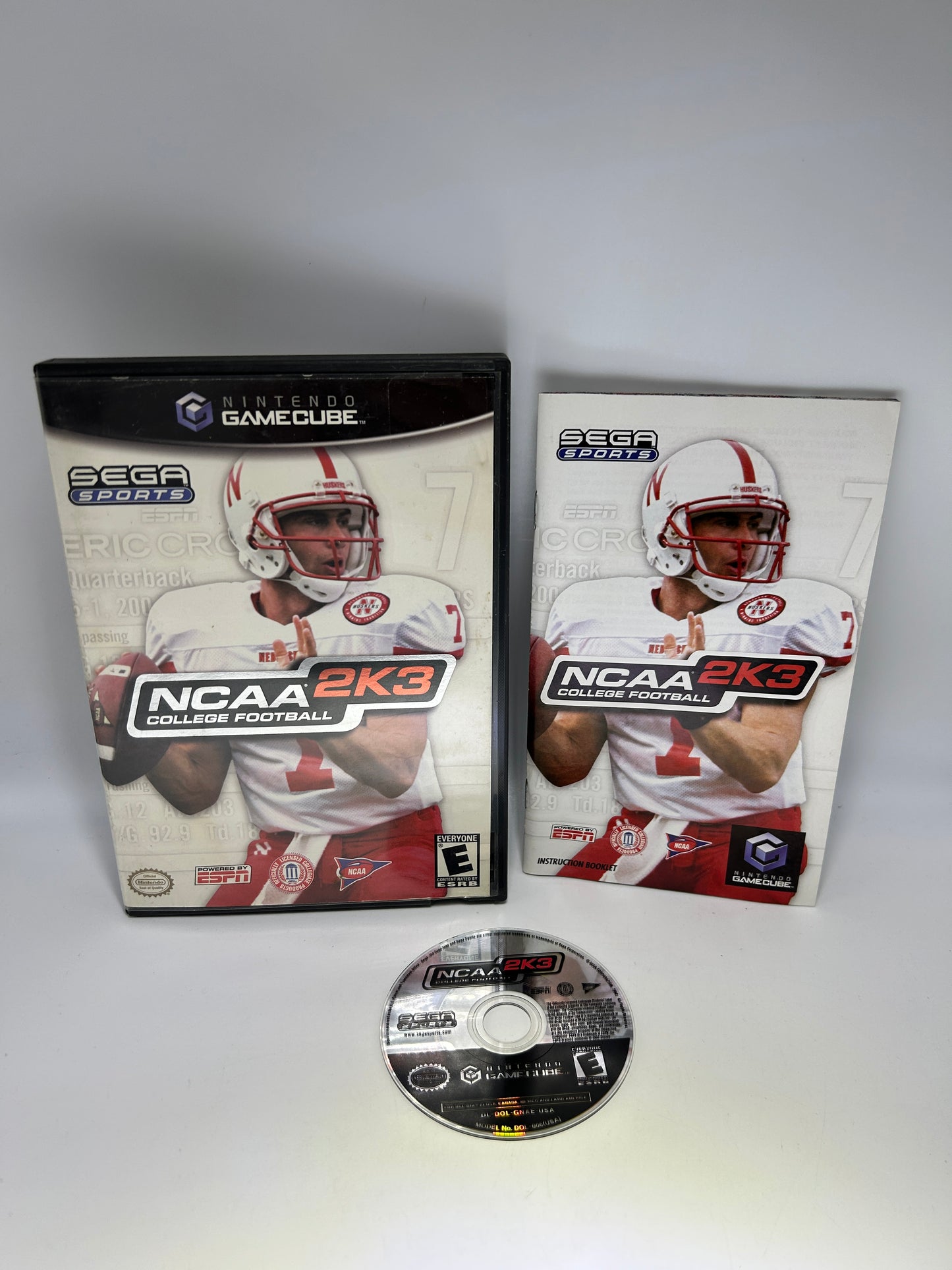 PiXEL-RETRO.COM : NINTENDO GAMECUBE COMPLETE CIB BOX MANUAL GAME NTSC NCAA COLLEGE FOOTBALL 2K3