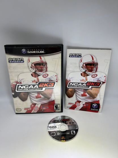 PiXEL-RETRO.COM : NINTENDO GAMECUBE COMPLETE CIB BOX MANUAL GAME NTSC NCAA COLLEGE FOOTBALL 2K3