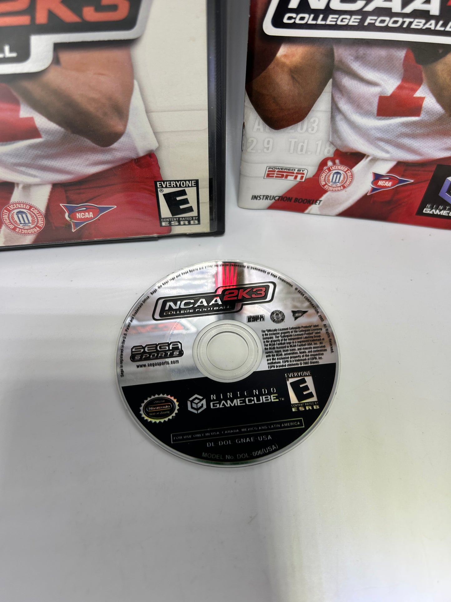 NiNTENDO GAMECUBE [NGC] | NCAA COLLEGE FOOTBALL 2K3