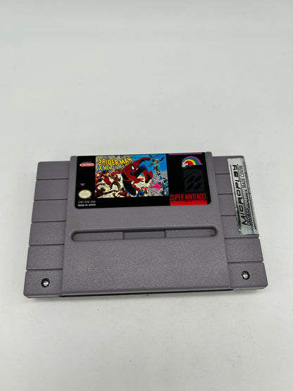 PiXEL-RETRO.COM : SUPER NINTENDO NES (SNES) GAME NTSC SPIDER-MAN X-MEN ARCADE'S REVENGE
