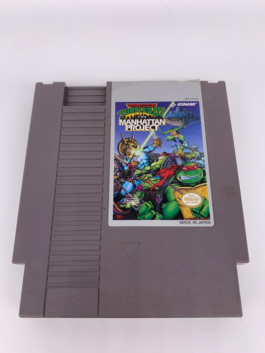 PiXEL-RETRO.COM : NINTENDO ENTERTAiNMENT SYSTEM (NES) TEENAGE MUTANT NINJA TURTLES III 3 MANHATTAN PROJECTGAME NTSC