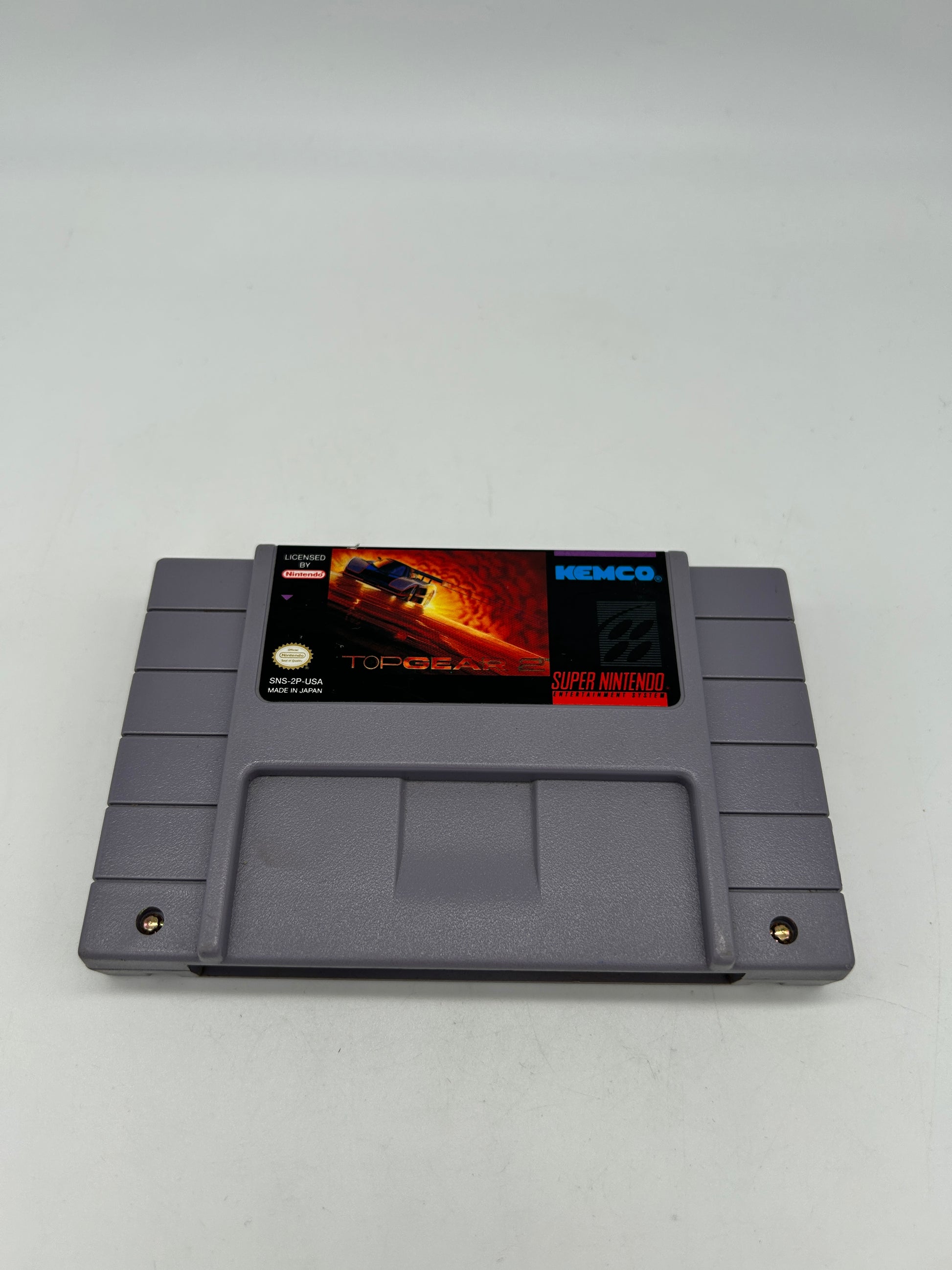 PiXEL-RETRO.COM : SUPER NINTENDO NES (SNES) GAME NTSC TOP GEAR 2
