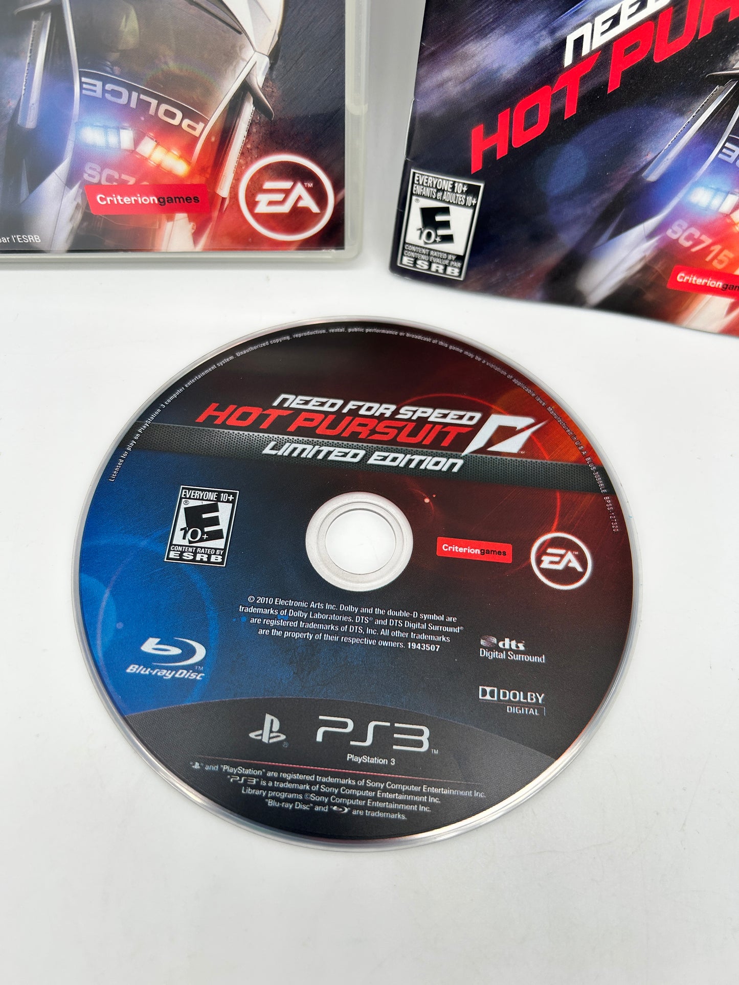 SONY PLAYSTATiON 3 [PS3] | NEED FOR SPEED HOT PURSUiT | LIMITED EDiTiON