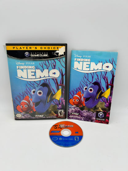 PiXEL-RETRO.COM : NINTENDO GAMECUBE COMPLETE CIB BOX MANUAL GAME NTSC FINDING NEMO