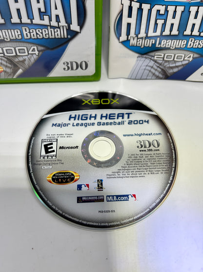 MiCROSOFT XBOX ORiGiNAL | HiGH HEAT MAJOR LEAGUE BASEBALL 2004