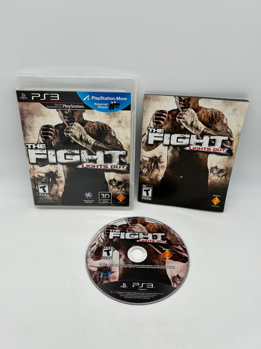 PiXEL-RETRO.COM : SONY PLAYSTATION 3 (PS3) COMPLET CIB BOX MANUAL GAME NTSC THE FIGHT LIGHTS OUT
