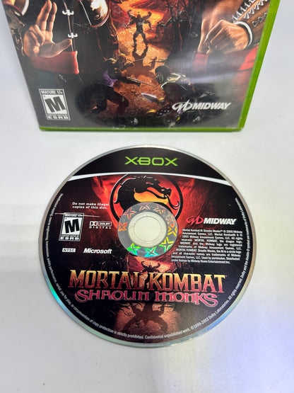 MiCROSOFT XBOX ORiGiNAL | MORTAL KOMBAT SHAOLiN MONKS