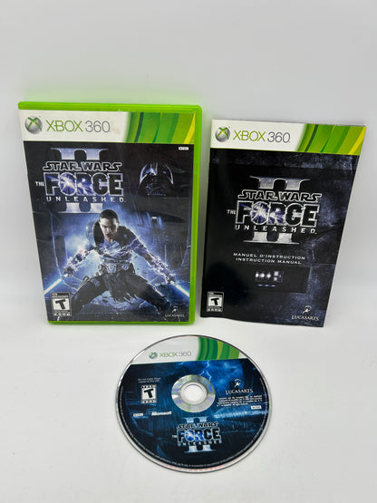 PiXEL-RETRO.COM : MICROSOFT XBOX 360 COMPLETE CIB BOX MANUAL GAME NTSC STAR WARS THE FORCE UNLEASHED II