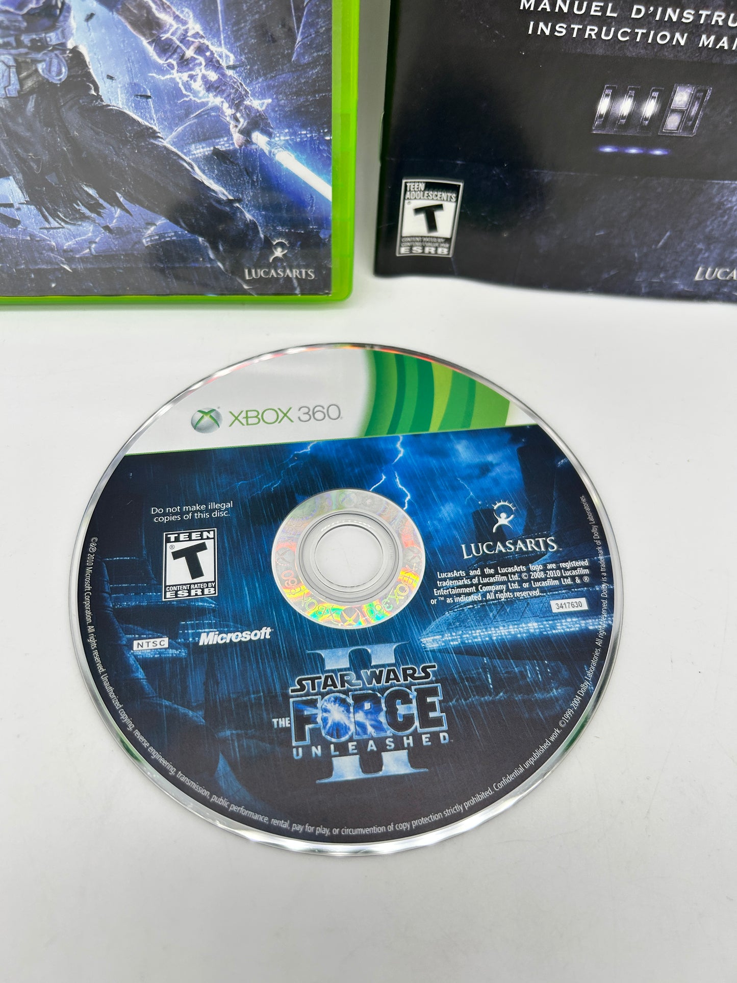 MiCROSOFT XBOX 360 | STAR WARS THE FORCE UNLEASHED II