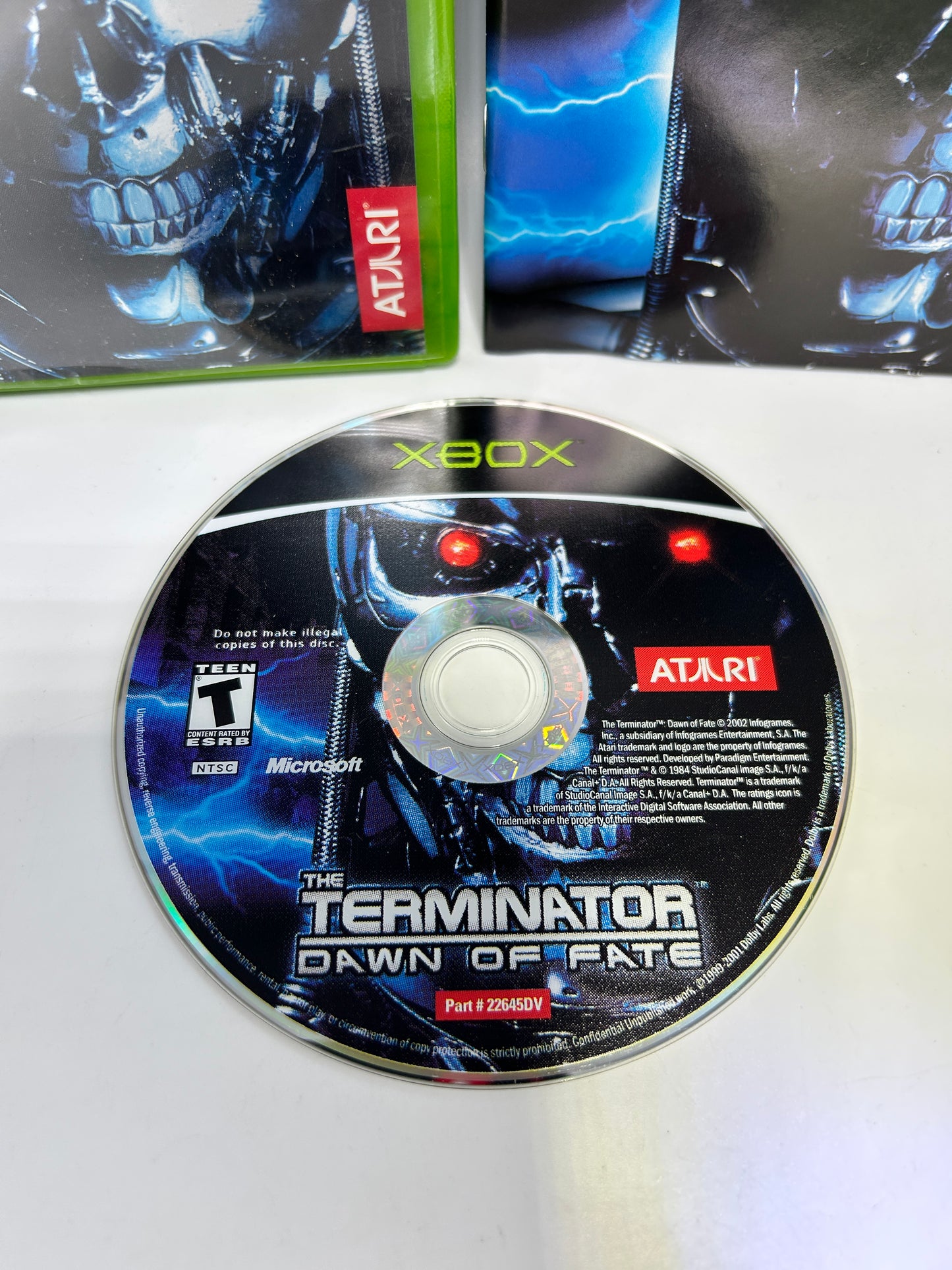 MICROSOFT XBOX ORIGINAL | TERMINATOR THE DAWN OF FATE