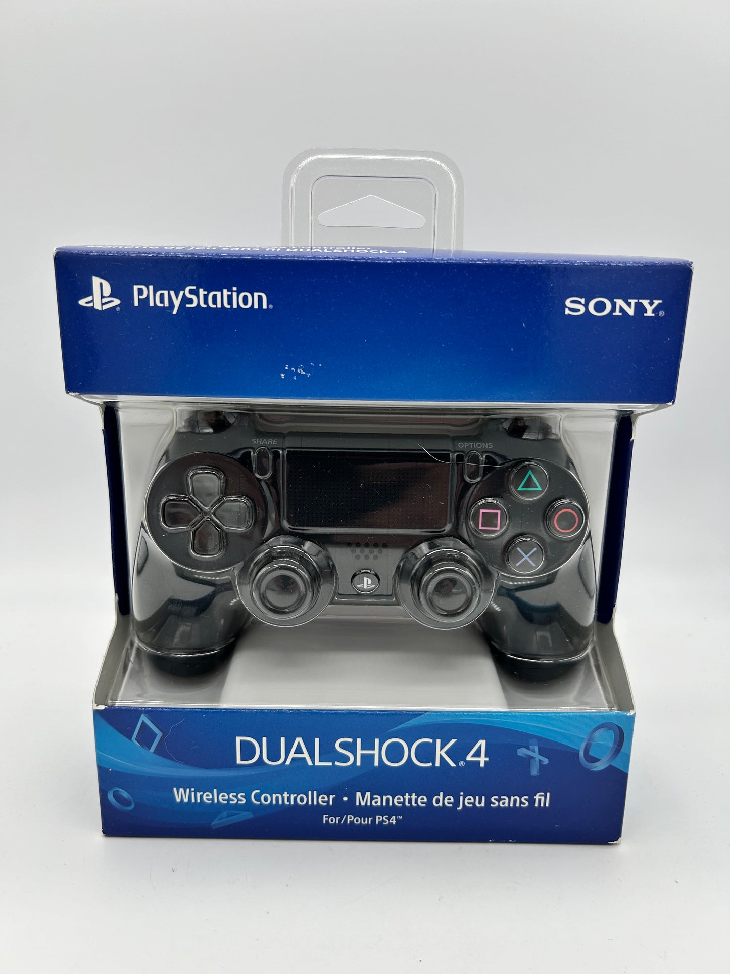 PiXEL-RETRO.COM : SONY PLAYSTATION 4 PS4 ORIGINAL BLACK WIRED DUALSHOCK CONTROLLER JOYSTICK WIRELESS CUH-ZCT2U NTSC NEW SEALED