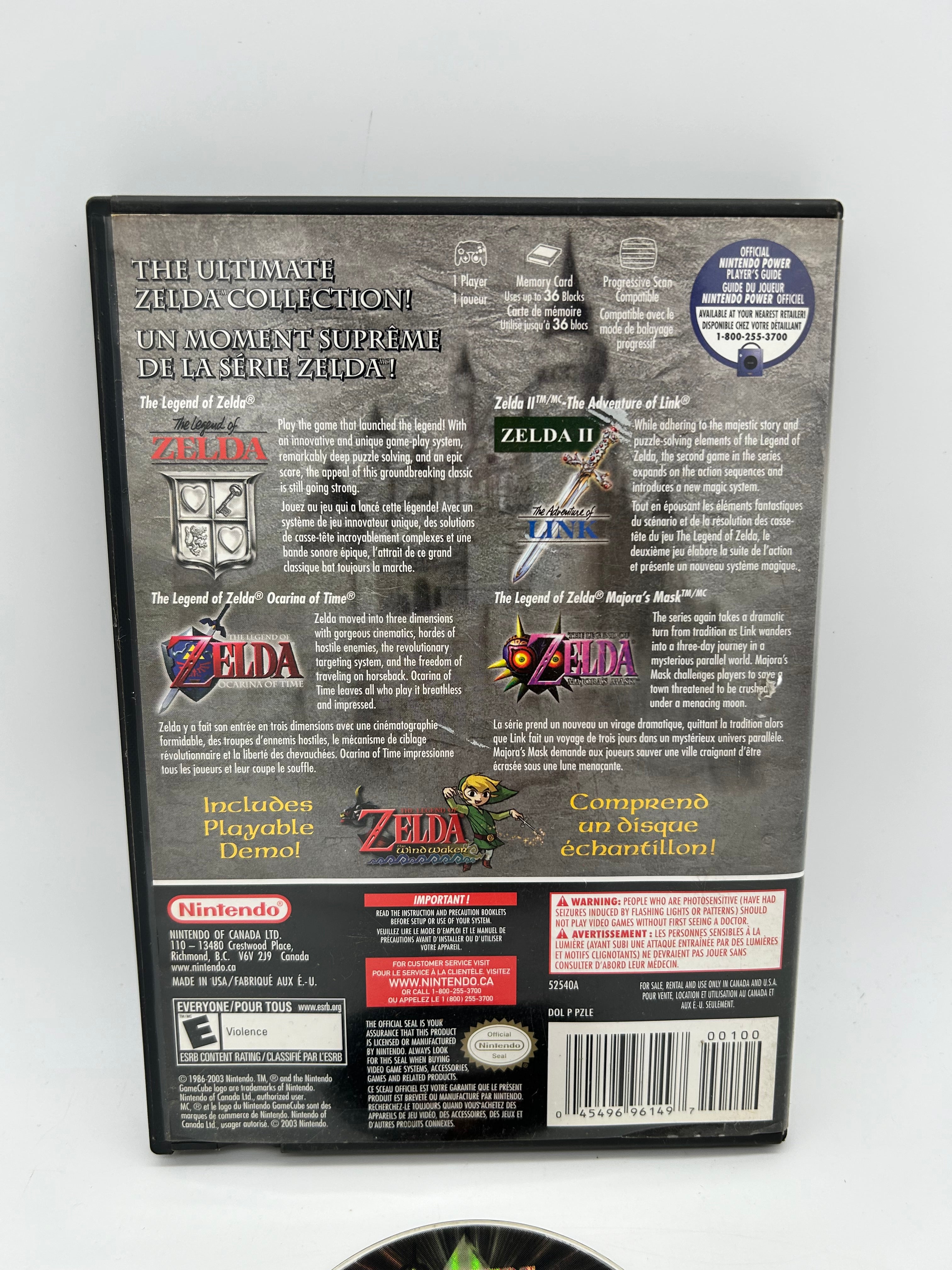 The Legend of Zelda - Collector's Edition (Nintendo hotsell GameCube, 2003) Video Game