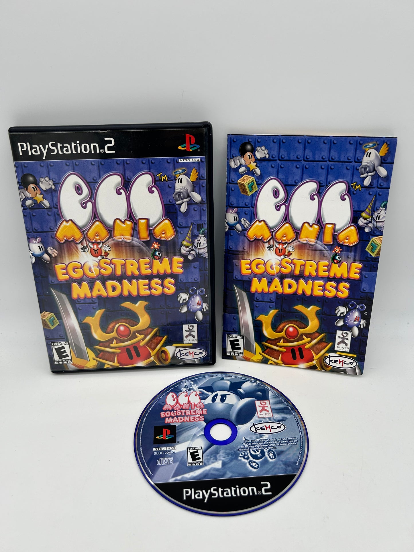 PiXEL-RETRO.COM : SONY PLAYSTATION 2 (PS2) COMPLET CIB BOX MANUAL GAME NTSC EGG MANIA EGGSTREME MADNESS