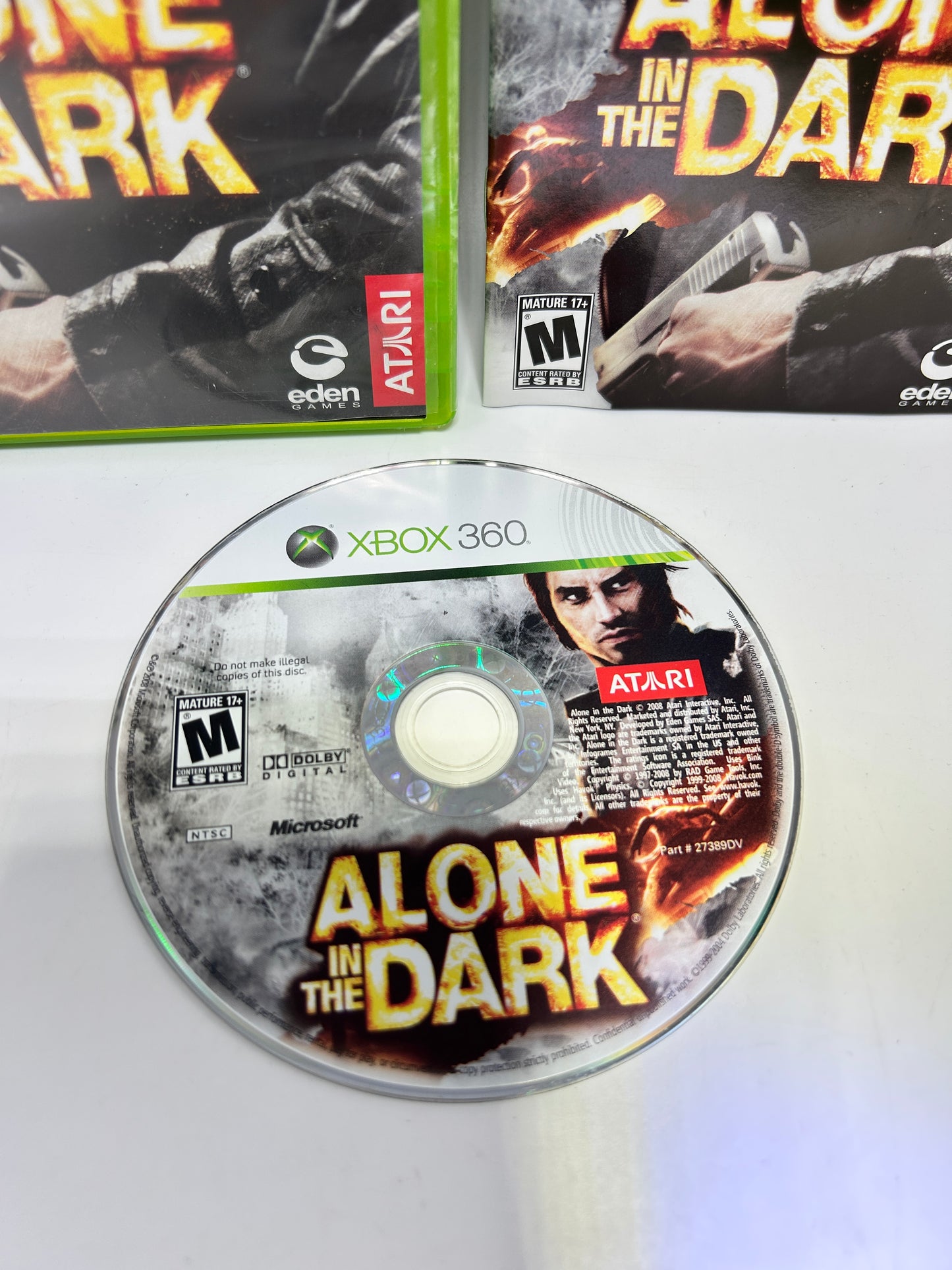 MiCROSOFT XBOX 360 | ALONE iN THE DARK