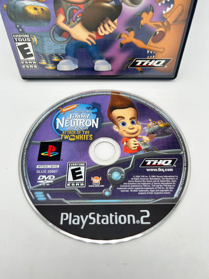 SONY PLAYSTATiON 2 [PS2] | THE ADVENTURES OF JiMMY NEUTRON BOY GENiUS ATTACK OF THE TWONKiES