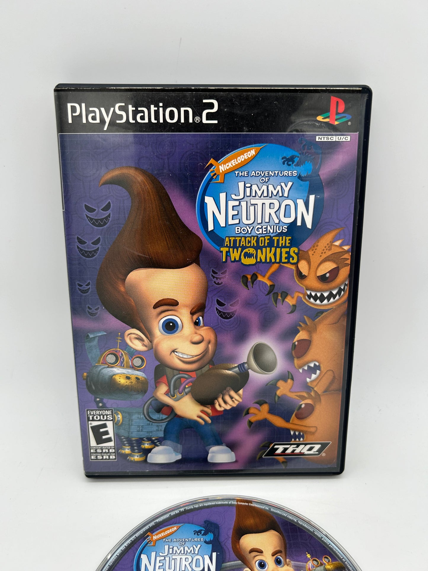 SONY PLAYSTATiON 2 [PS2] | THE ADVENTURES OF JiMMY NEUTRON BOY GENiUS ATTACK OF THE TWONKiES