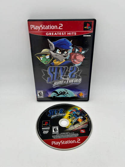 PiXEL-RETRO.COM : SONY PLAYSTATION 2 (PS2) COMPLETE CIB BOX MANUAL GAME NTSC SLY BAND OF THIEVES